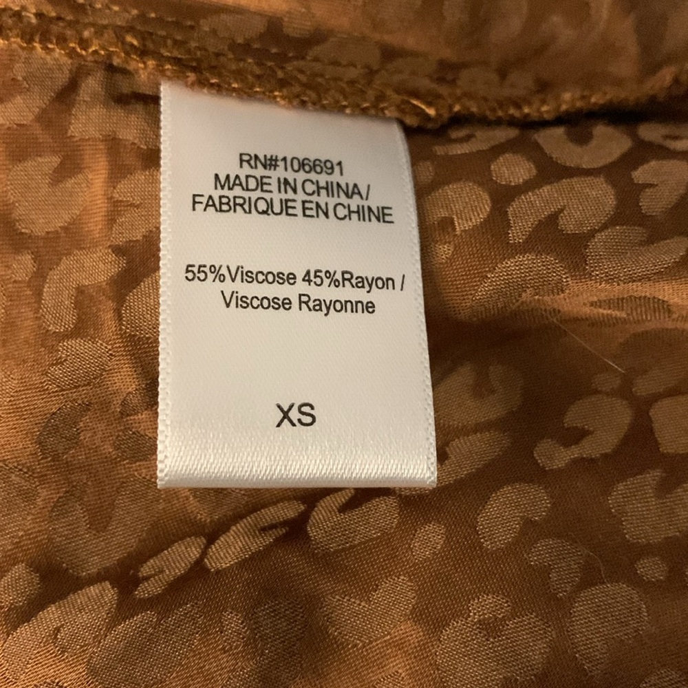 Young Fabulous & Broke Lou Lou Dress In Brown Animal Print - Picture 4 of 4